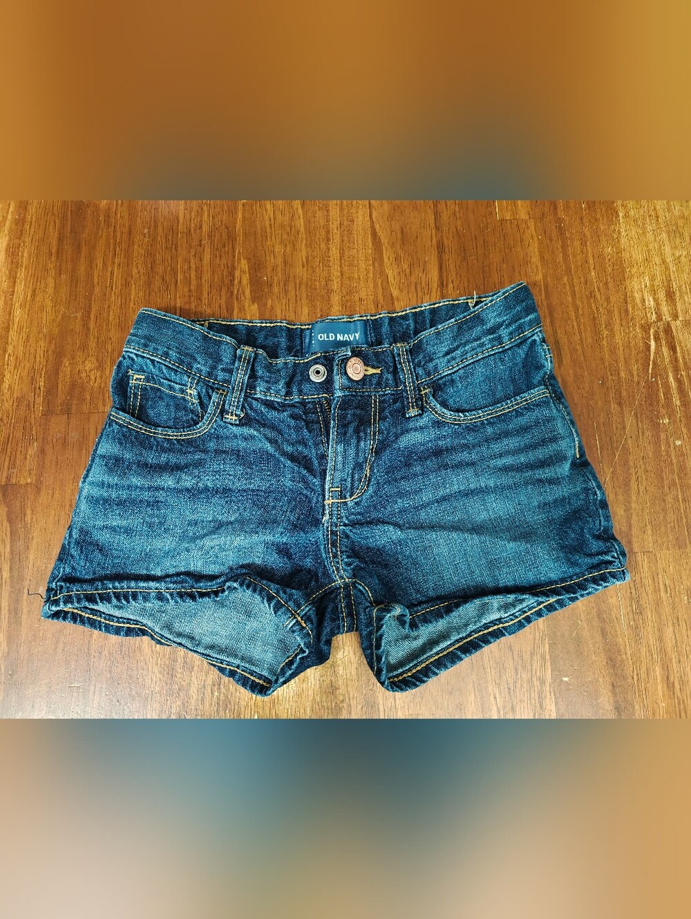 Old Navy Blue Denim Short Shorts